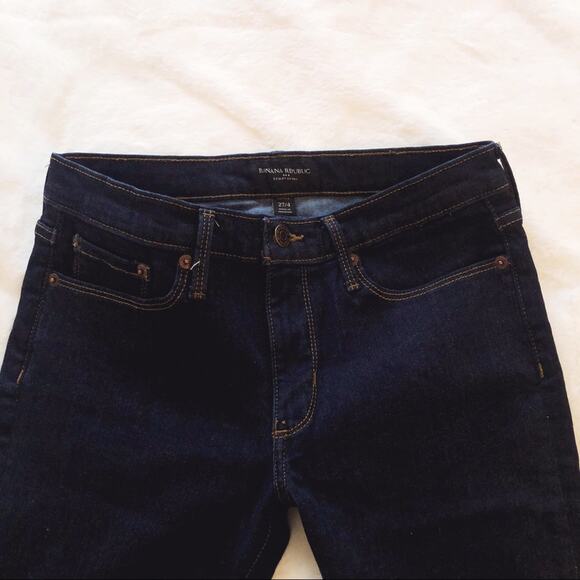 Banana Republic Dark Blue Sculpt Skinny Jeans - Picture 2 of 10